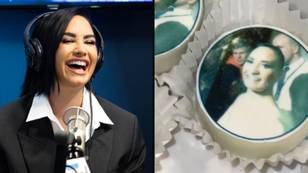 Demi Lovato celebrated her birthday with iconic meme on her cupcakes