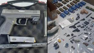 Man arrested after huge 'weapons factory' is uncovered in London