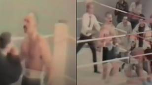 Extremely rare fight footage of Britain's most notorious prisoner Charles Bronson