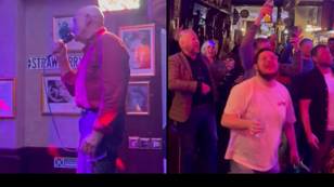 People in stitches as elderly singer draws sellout crowd with karaoke song ‘nobody will ever guess’