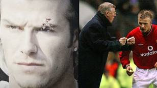 David Beckham sheds new light on why Sir Alex Ferguson 'kicked a boot at his head'