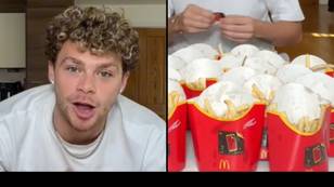 Lad bought 25 large fries to test what he could win in McDonald's Monopoly