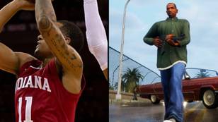 Fans are blown away after realising meaning behind basketball player's GTA cheat code tattoo