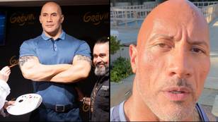 Fans think ‘something is missing’ after Dwayne Johnson’s waxwork was unveiled