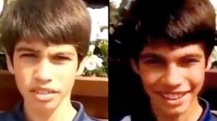 Video of Carlos Alcaraz from 8 years ago resurfaces following heroic Wimbledon win