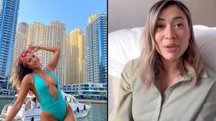 Kaz Crossley claims ex leaked video of her snorting white powder that led to Dubai arrest