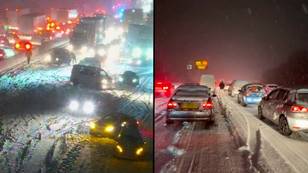 Brits warned not to travel as snow and freezing temperatures cause chaos