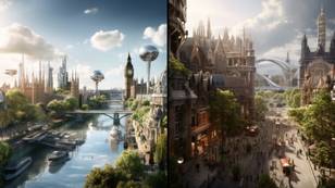 AI imagines what UK cities will look like in 100 years