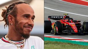 F1 fans convinced Lewis Hamilton’s shock Ferrari move was hidden in plain sight