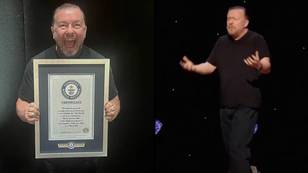 Ricky Gervais' legendary Armageddon show breaks Guinness World Record
