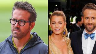 Ryan Reynolds shares awkward moment he had to shield wife Blake Lively from a 'half-naked' Wrexham star