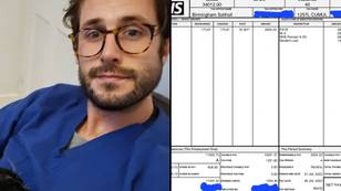 Doctor shares payslip from second year in job to show why they are striking