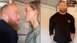The Mountain and his 'tiny' wife's latest height comparison leaves followers in disbelief