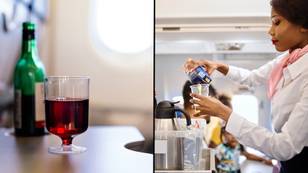 Flight attendant explains why passengers are not allowed to bring own alcohol on flights