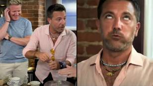 Gino D’Acampo trips out on drugs with Gordon Ramsay and Fred Sirieix in unearthed TV show clip