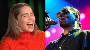 Emilia Clarke says it was the ‘best night of her life’ when she got to meet Snoop Dogg