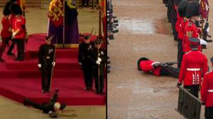 This is why the Queen's royal guards often faint