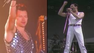Harry Styles Compared To Freddie Mercury After Incredible Performance In London