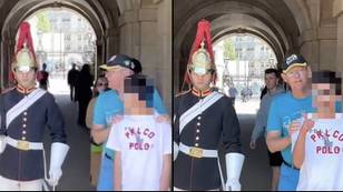 King’s Guard makes rare protocol breach for tourist with Down’s syndrome