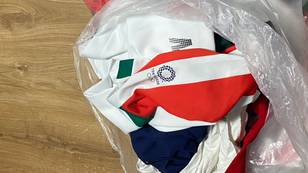 Olympic Team Criticised Online After Dumping Uniforms In Bin
