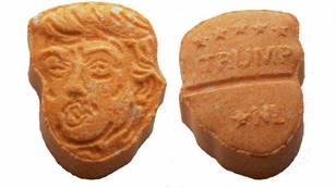 Police Have Confiscated £37,000 Worth Of Donald Trump-Shaped Ecstasy Pills 