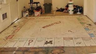 Homeowners Rip Up Carpet And Discover Huge Monopoly Board Underneath
