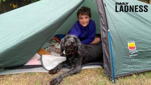 Boy Raises More Than £75,000 For Charity After Spending More Than 200 Days In Tent
