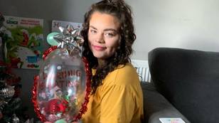 Mum Makes Her Own 'Quarantined' Elf On The Shelf Using A Condom