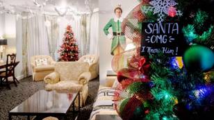 Hotel Creates Amazing Elf-Themed Christmas Suite