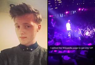 Lad Changes Band's Wikipedia Page To Blag His Way Into VIP Section
