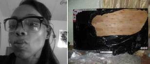 Woman Gutted When She Bought Wood Instead Of A Flat Screen Telly