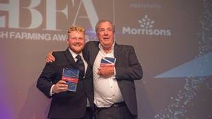 Jeremy Clarkson Thanks Kaleb Cooper As They Scoop Farming Award