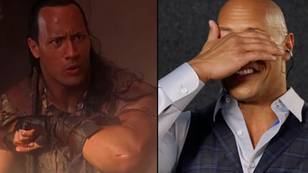 Dwayne Johnson Sits Down And Watches Clips From His First Film