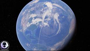Bizarre White Line Spanning 13,000 Miles Captured On Google Earth