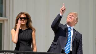 Donald Trump Just Retweeted A Terrible Eclipse Meme