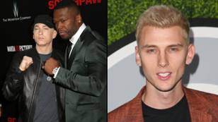 50 Cent Showed His Support For Eminem During Feud With Machine Gun Kelly