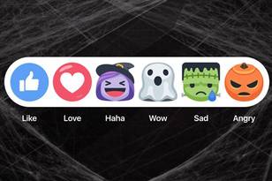 Facebook Are Changing Their 'Reaction' Buttons For Halloween