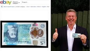 Troll Posts 'Upside-Down Printed Fiver' On eBay To See How Gullible People Are