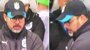 Huddersfield Substitute Drops His Shorts And Accidentally Flashes Penis On Live TV