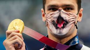Russian Evgeny Rylov Insisted Upon Wearing Cat-Mask To Medal Ceremony 
