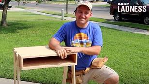 Dad Builds Dozens Of Tables For Students Remote Learning Amid Lockdown