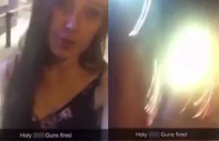 Shocking Moment Gunman Opens Fire As Girl Captured It On Snapchat