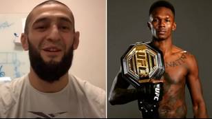 UFC Star Khamzat Chimaev Fires Back At Israel Adesanya For "Rat Lip" Comment