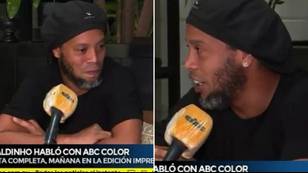 Ronaldinho Gives His First Interview Since Being Arrested In Paraguay