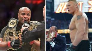 Daniel Cormier Mocks Brock Lesnar Over WWE Universal Title Loss At Wrestlemania 35