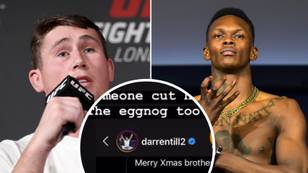 Darren Till Slid Into Israel Adesanya's DMs On Christmas With A Hilarious Message