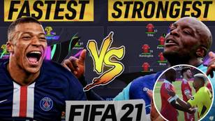 YouTuber Simulates Game Between The Fastest XI And The Strongest XI On FIFA 21