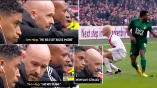 Erik Ten Hag's Reaction To Watching Tyrell Malacia For The First Time Is Brilliant, He Looks A Real Talent
