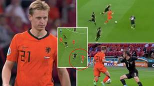Frenkie De Jong Compilation vs Austria Shows How 'The De Jong Turn' Is One Of The Most Efficient Moves In Football