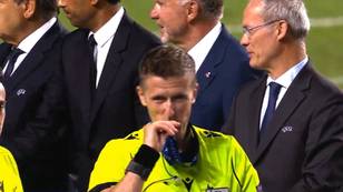 The Referee And Linesmen Were Seen Kissing Their Medals After The Champions League Final